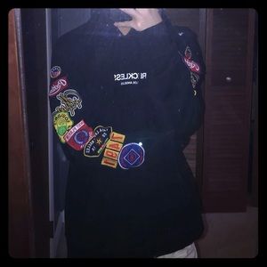 New Young&Reckless black Hoodie w Patches!!!